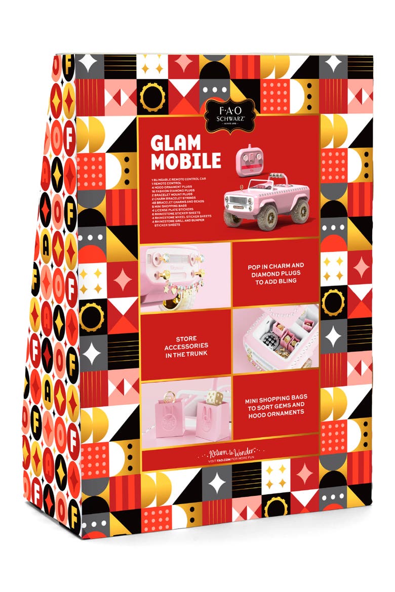 Remote Control DIY Glam Mobile Toy, Alternate, color, LIGHT/ PASTEL PINK