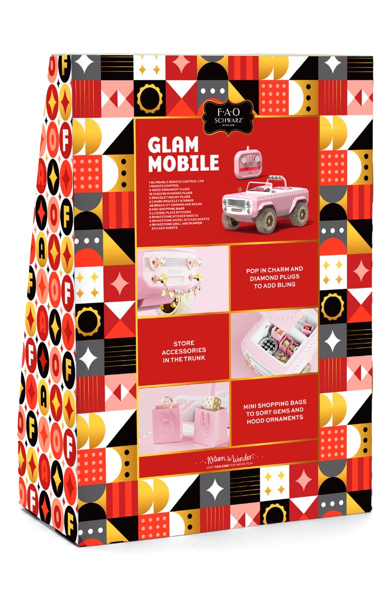 FAO Schwarz Remote Control DIY Glam Mobile Toy, Alternate, color, Light/ Pastel Pink