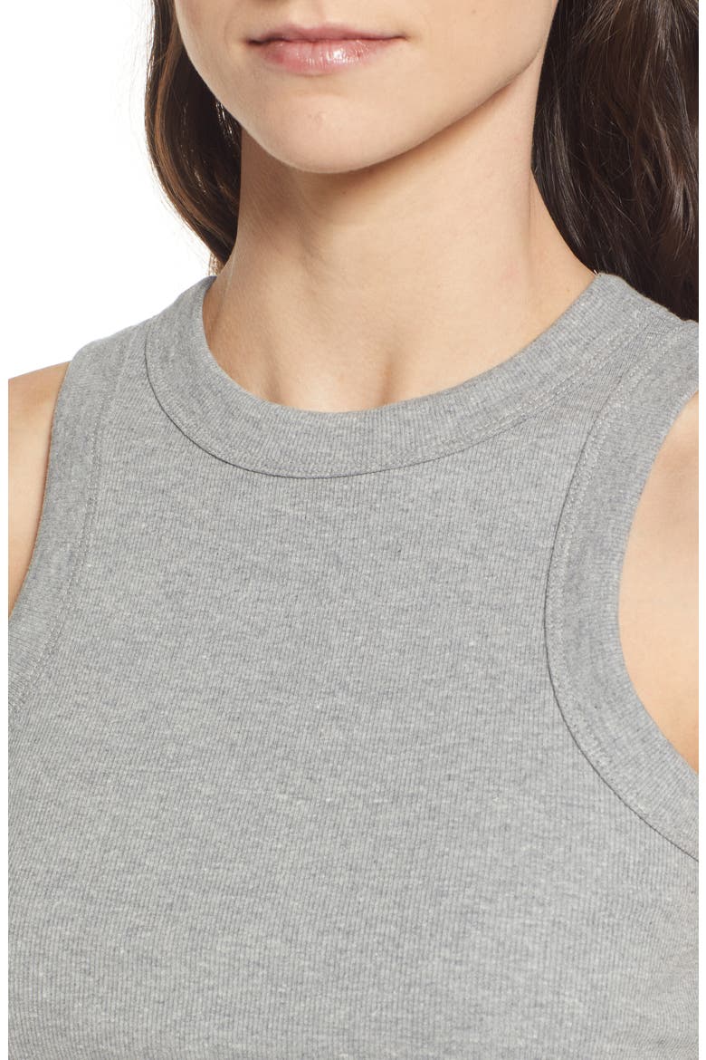Heathered Brightside Tank Top, Alternate, color, HEATHER GRAPHITE