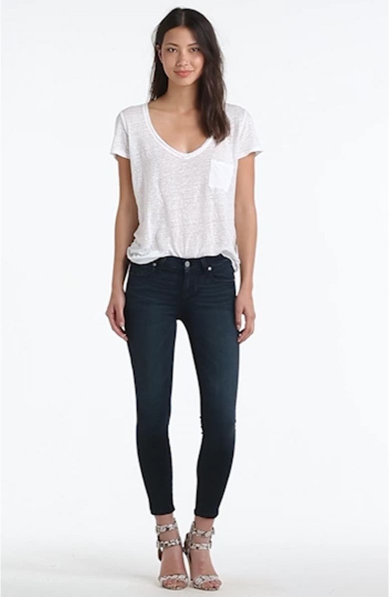 PAIGE Transcend - Verdugo Crop Skinny Jeans, Alternate, color,