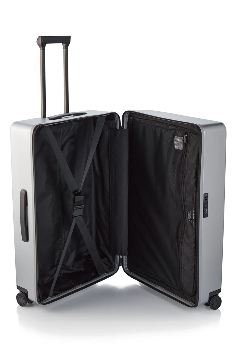Voyager 30-Inch Hardside Spinner Suitcase, Alternate, color, SILVER
