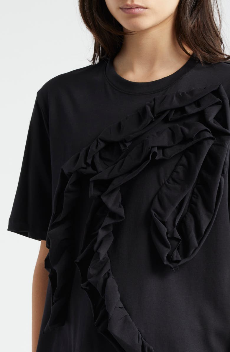 Ulla Johnson Aris Ruffle Cotton Top, Alternate, color, 