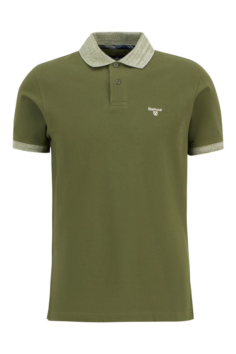 Marlton Tailored Fit Polo, Alternate, color, WINTER MOSS
