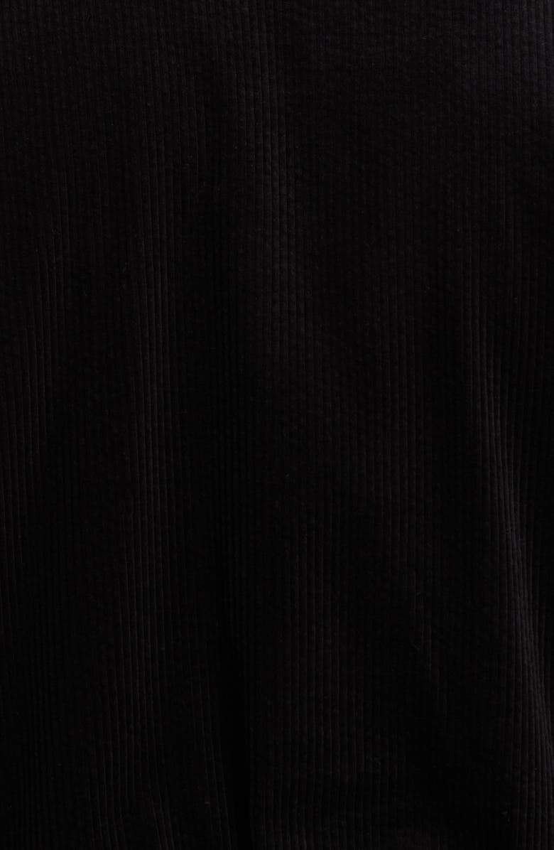 PacSun LA Corduroy Varsity Jacket, Alternate, color, Black