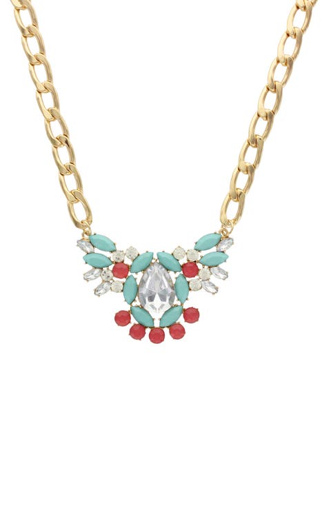 Lainey Collage Statement Necklace