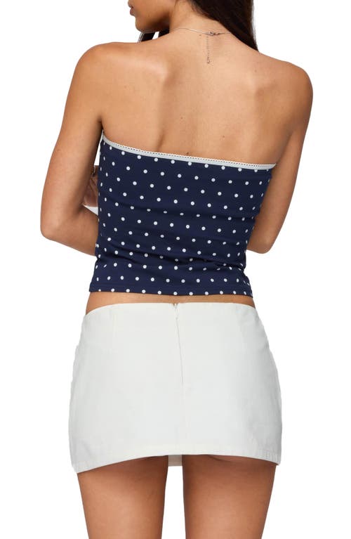 Edikted Built In Bra Polka Dot Top
