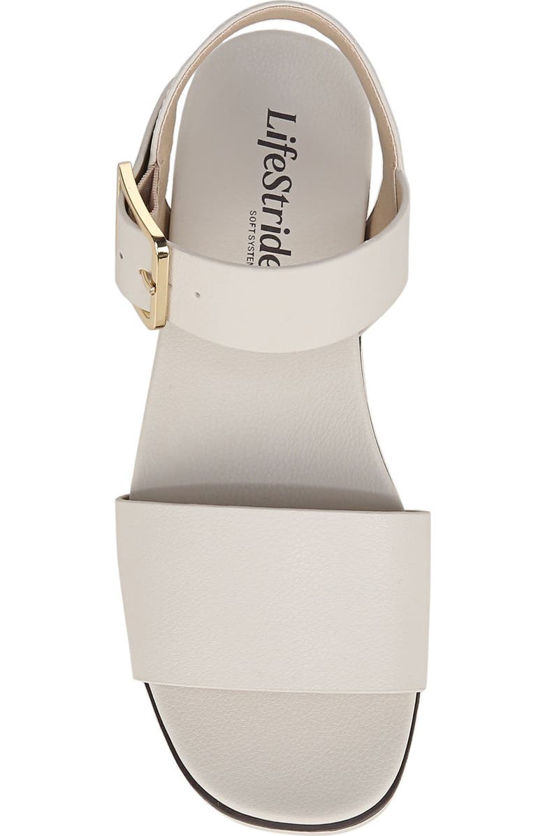 LifeStride Gillian Platform Sandal, Alternate, color, Bone