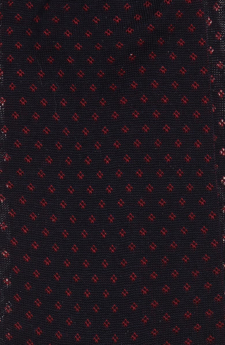 Canali Micropattern Dress Socks, Alternate, color, 