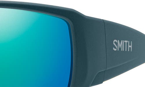 Smith Guides Choice Xl 63mm Chromapop™ Polarized Oversize Square Sunglasses