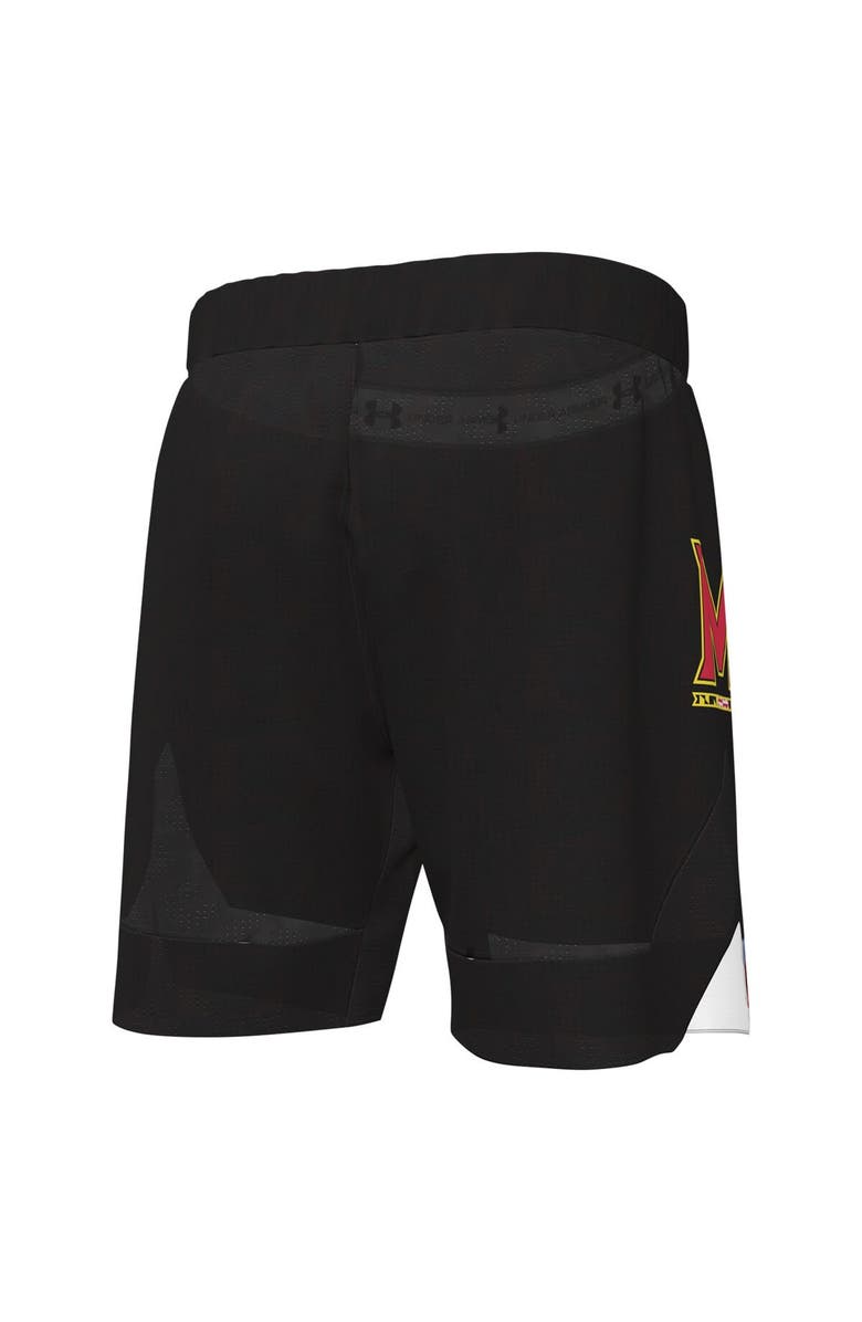 Under Armour Men's Under Armour  Black Maryland Terrapins Replica Basketball Shorts, Alternate, color, Black