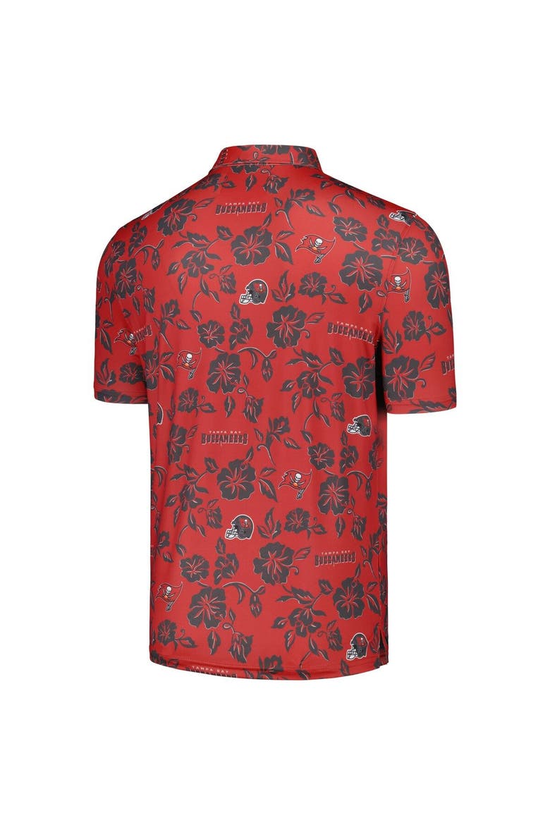 Men's Reyn Spooner Red Tampa Bay Buccaneers Pua Performance Polo, Alternate, color, Red
