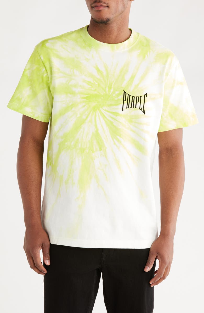PURPLE BRAND Tie Dye Heavyweight Jersey T-Shirt, Main, color,
