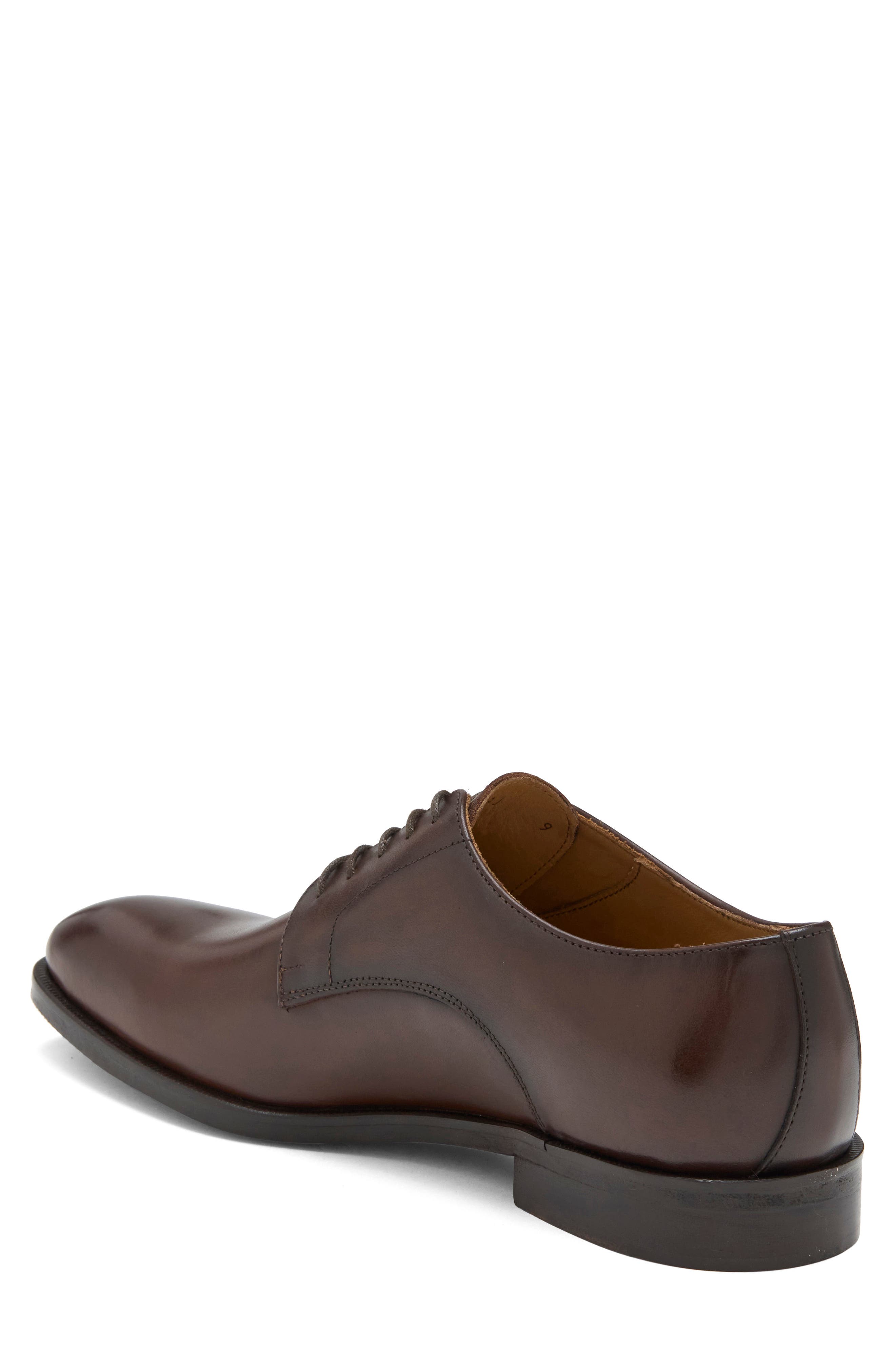 Dubois Leather Plain Toe Oxford, Alternate, color, SOFT AERO MARRONE