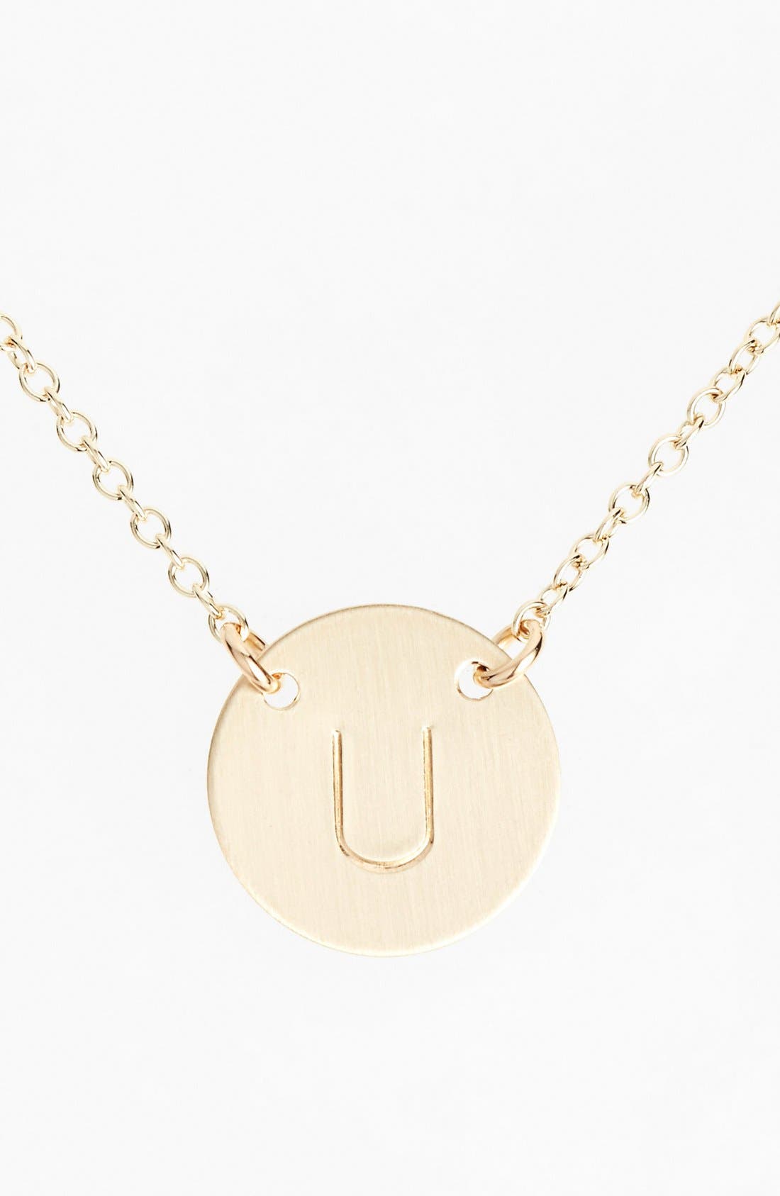 14K GOLD FILL U