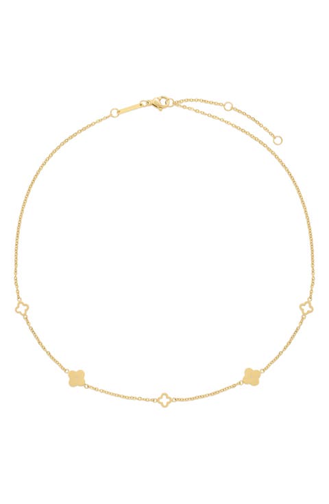 Clover Charm Necklace
