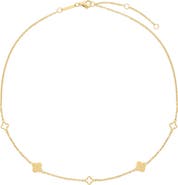 D.LOUISE Clover Charm Necklace