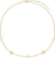 D.LOUISE Clover Charm Necklace