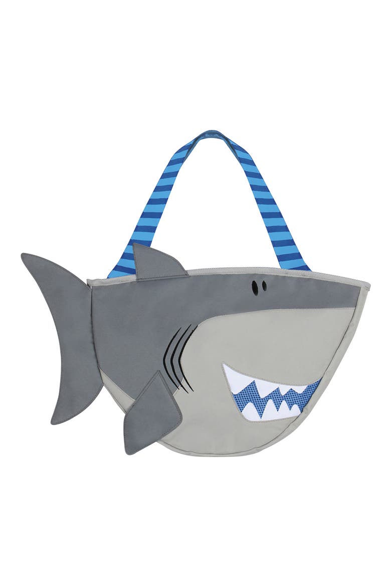 Beach Tote, Toys & Hooded Towel Set, Alternate, color, GRAY SHARK