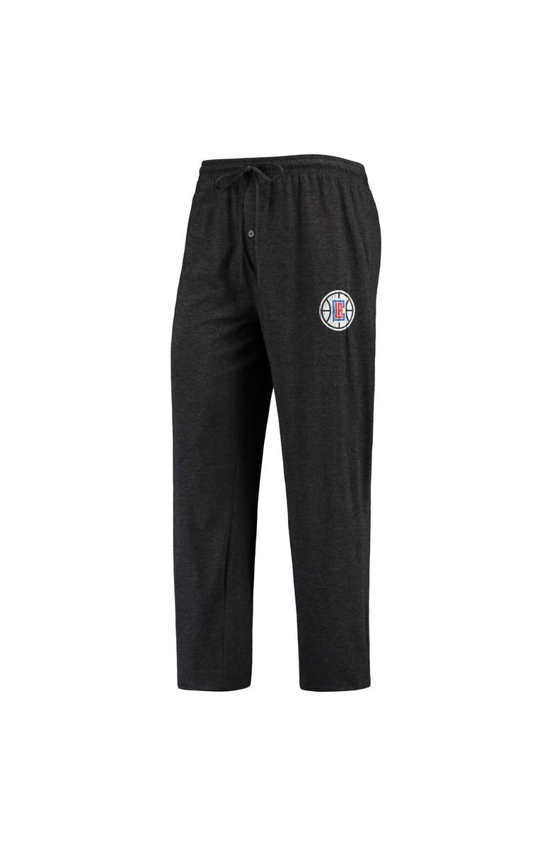 CONCEPTS SPORT Men's Concepts Sport Black/Royal LA Clippers Long Sleeve T-Shirt & Pants Sleep Set, Alternate, color, 