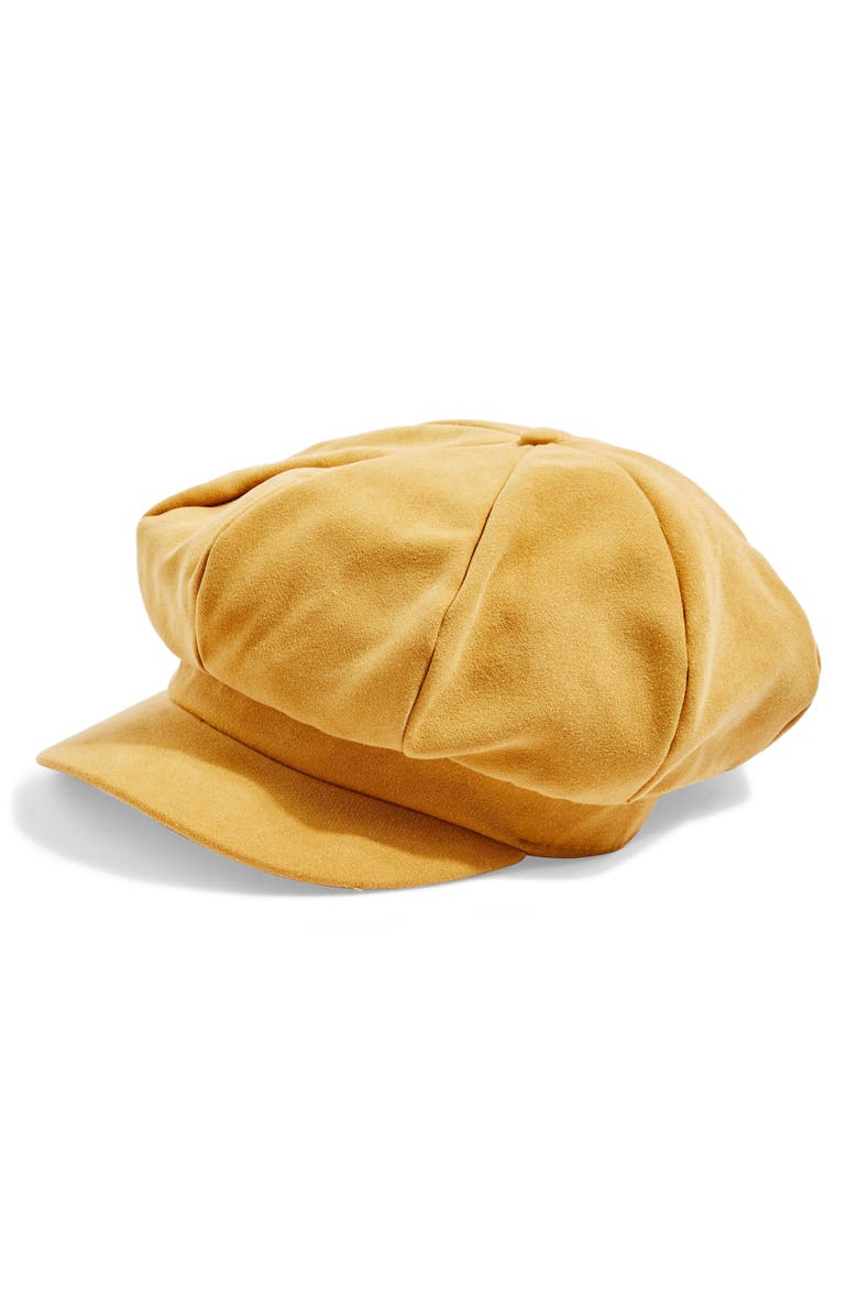 Topshop Slouchy Baker Boy Hat, Main, color,
