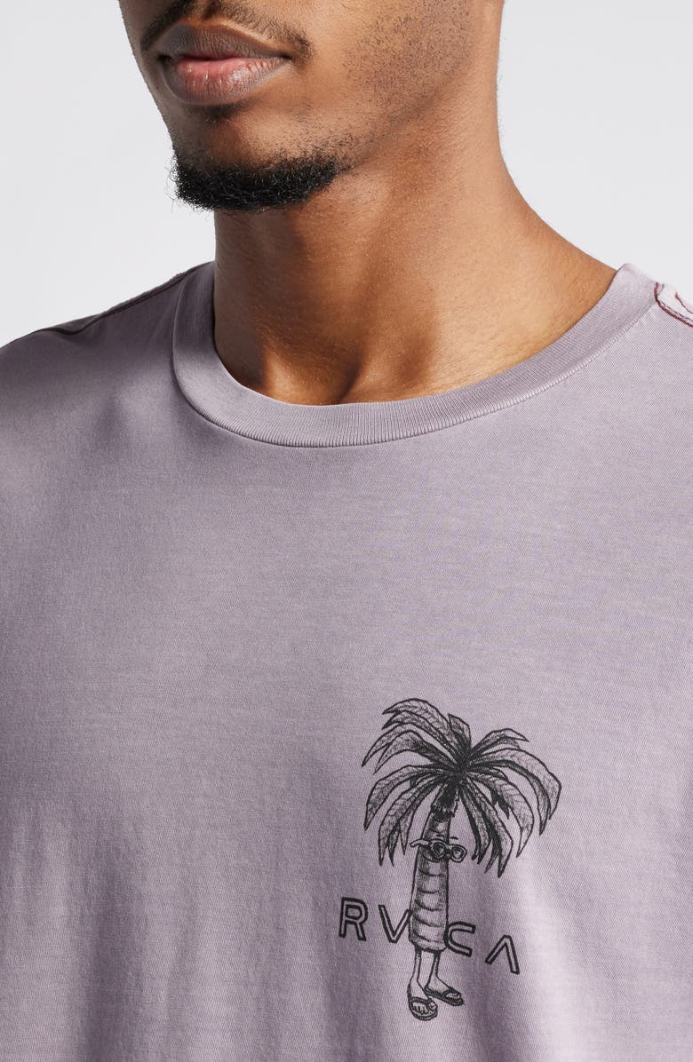 RVCA Pommier Palms Cotton Graphic T-Shirt, Alternate, color, 