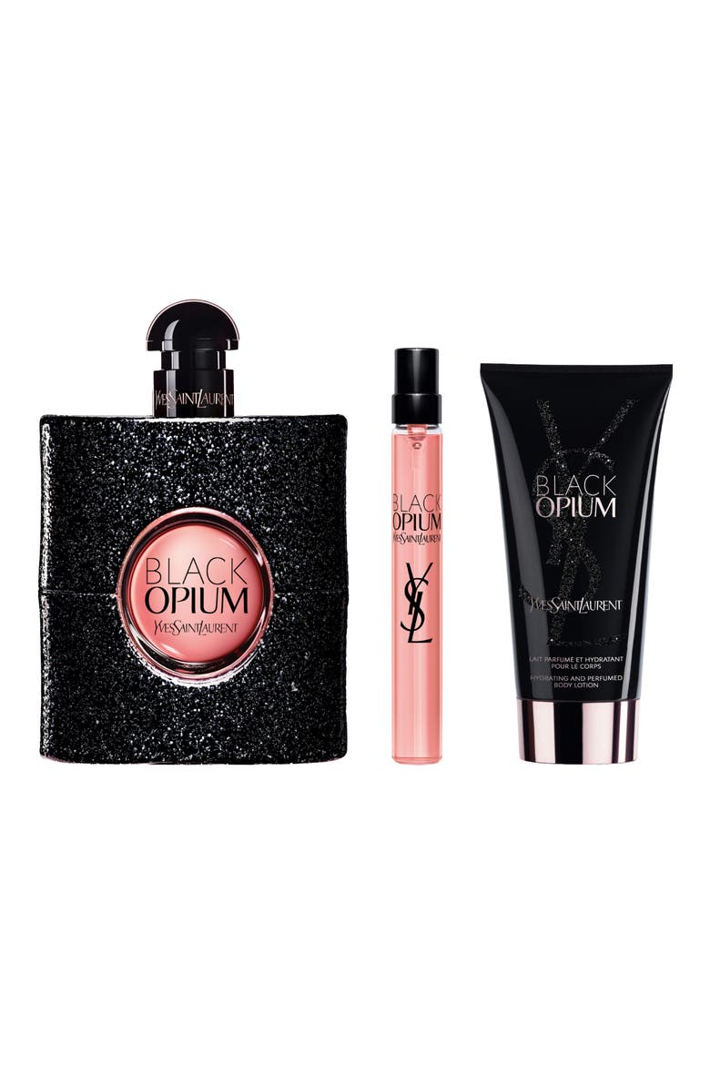Black Opium Eau de Parfum 3-Piece Gift Set $219 Value, Alternate, color, NO COLOR