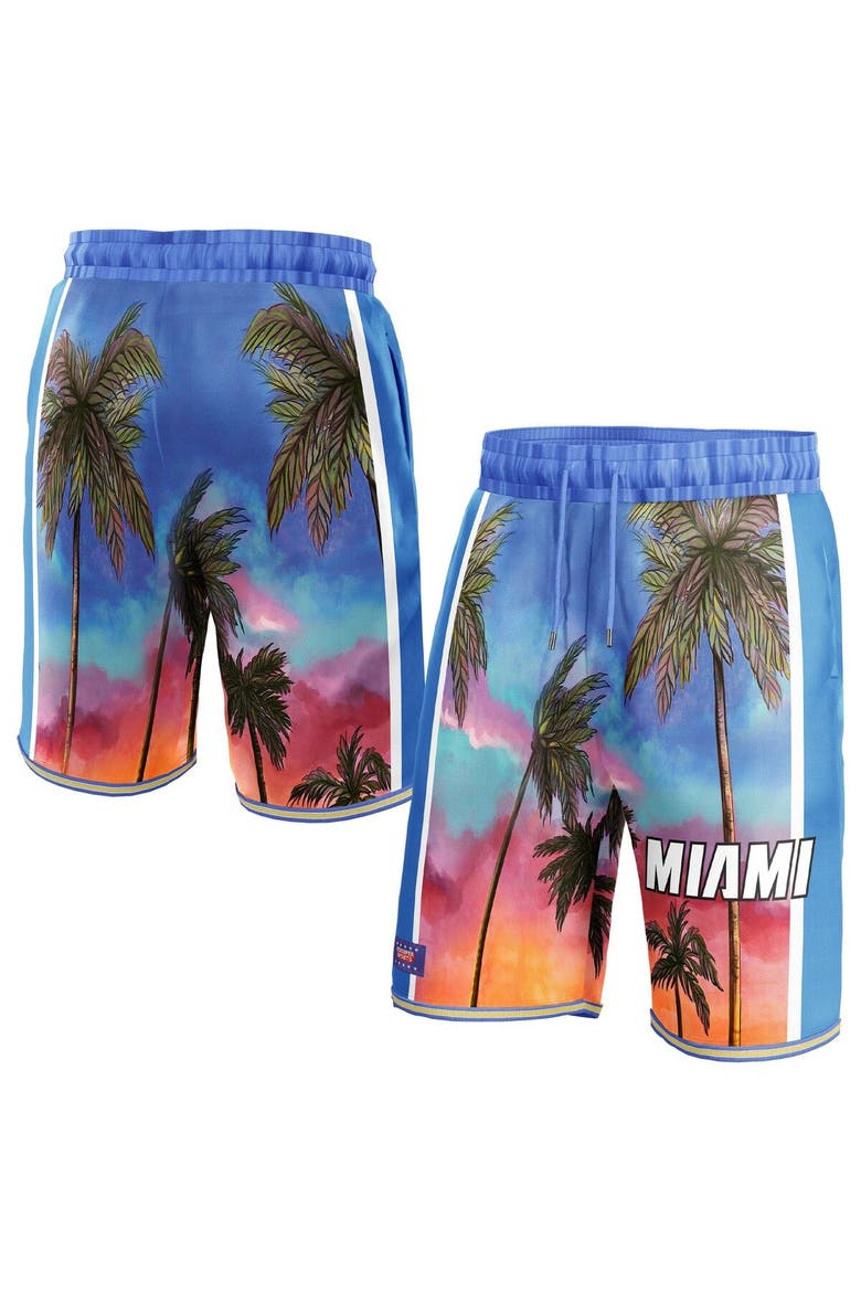 Unisex NBA & KidSuper Studios by Fanatics Blue Miami Heat Hometown Shorts, Alternate, color, Blue
