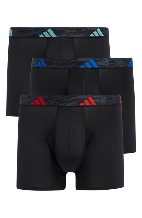 Microfiber 3-Pack Boxer Briefs