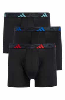 adidas Microfiber 3-Pack Boxer Briefs