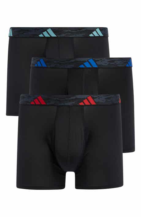 adidas Microfiber 3-Pack Boxer Briefs
