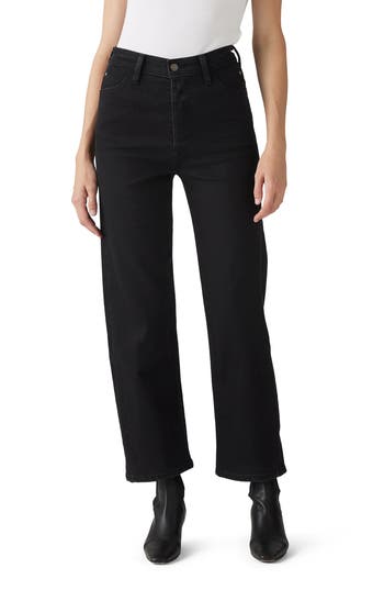 Levi's® Ribcage Riveted High Waist Ankle Straight Leg Jeans