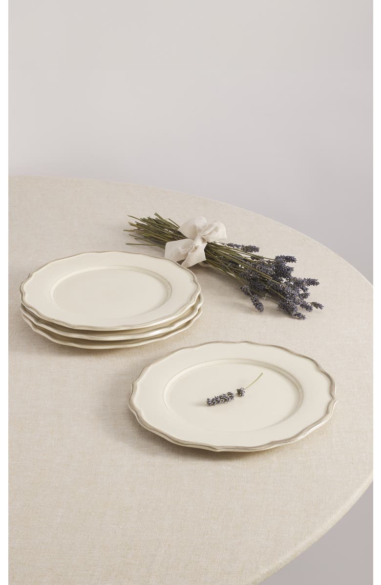Maison Madison Home Dinner Plate Set of 4, Alternate, color, Sylvia