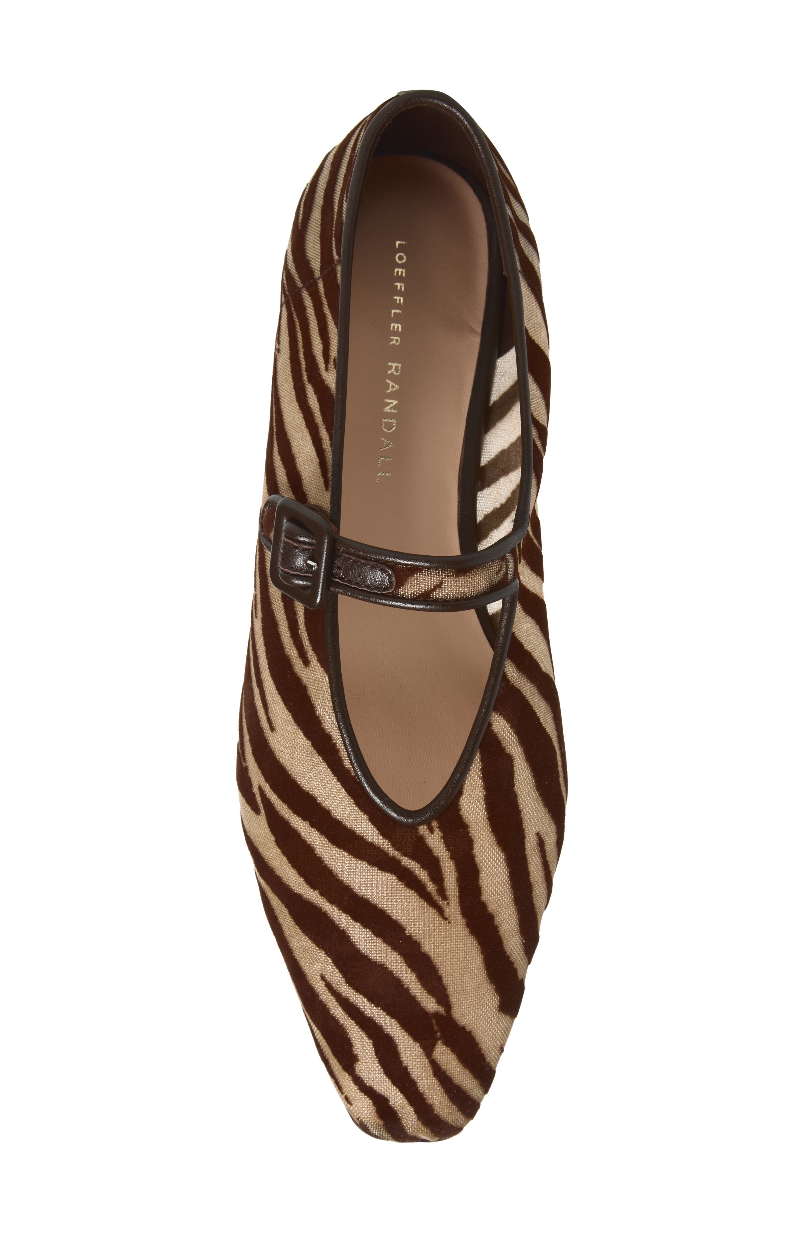 Junia Mary Jane Flat, Alternate, color, ZEBRA