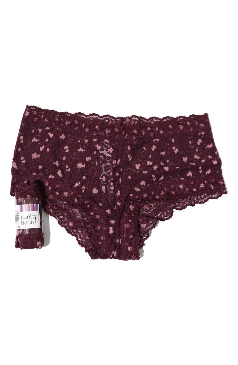 Hanky Panky Print Boyshorts, Main, color, 