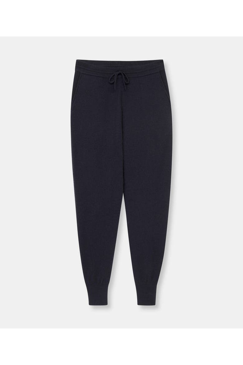 Signature Cashmere Jogger, Alternate, color, Navy