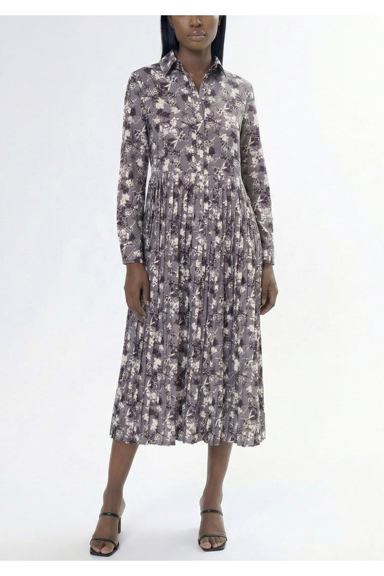 Lavina Dress, Main, color, Striped Floral