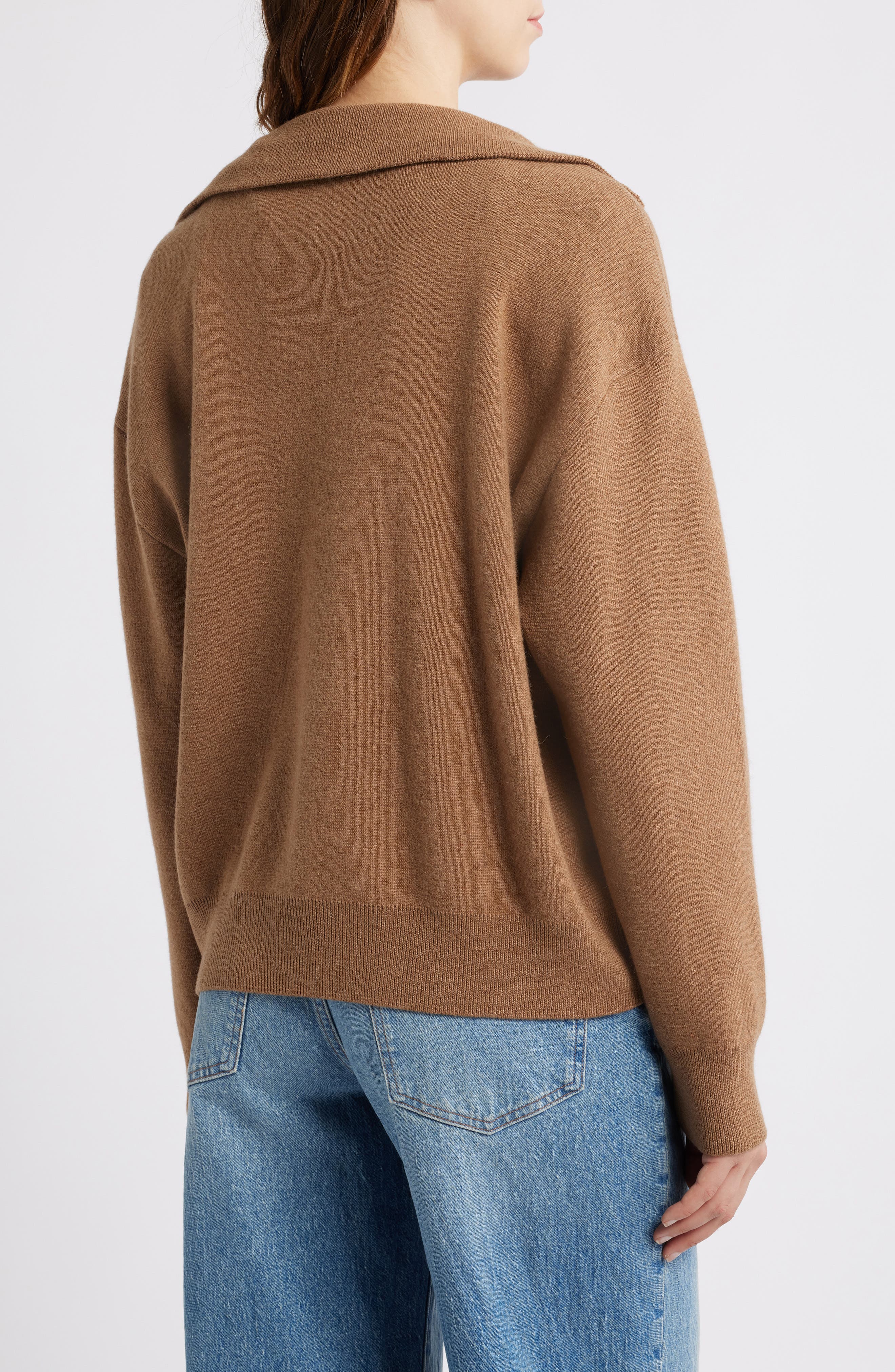 Half Zip Polo Sweater - image 2