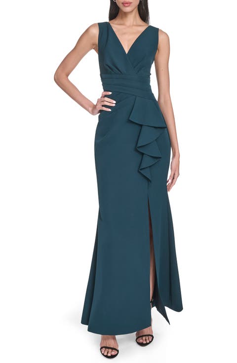 Laguna Ruffle Mermaid Gown