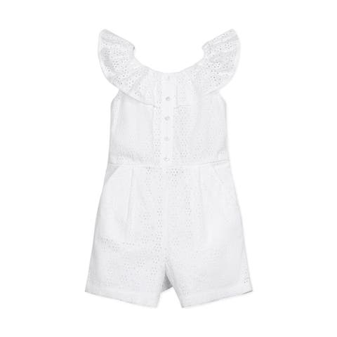 Kids white jumpsuit online