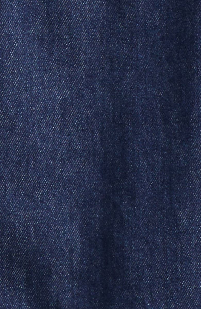 Veronica Beard Patty Crop Denim Jacket, Alternate, color, Indigo Rinse