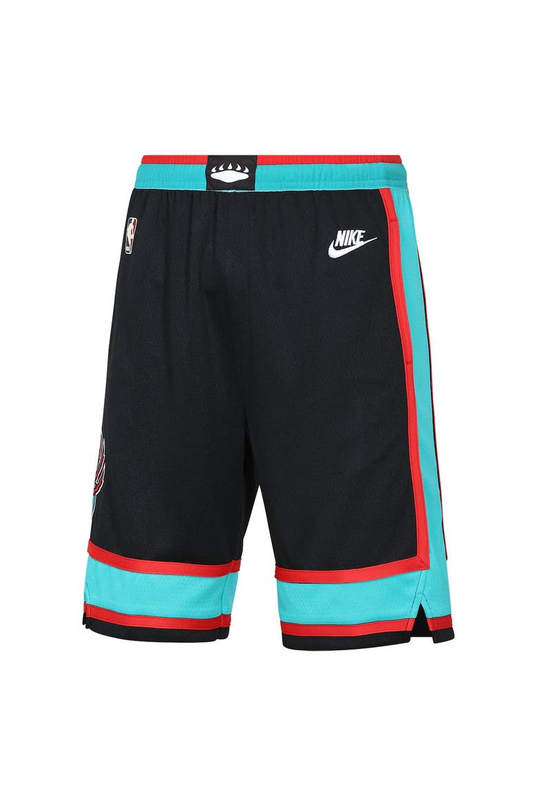Youth Nike  Black Memphis Grizzlies Hardwood Classics Dri-FIT Swingman Shorts, Alternate, color, Black