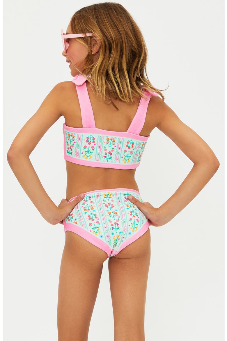 Kids' Little Stella & Janie Two-Piece Swimsuit, Alternate, color, FRUIT BLOOMS