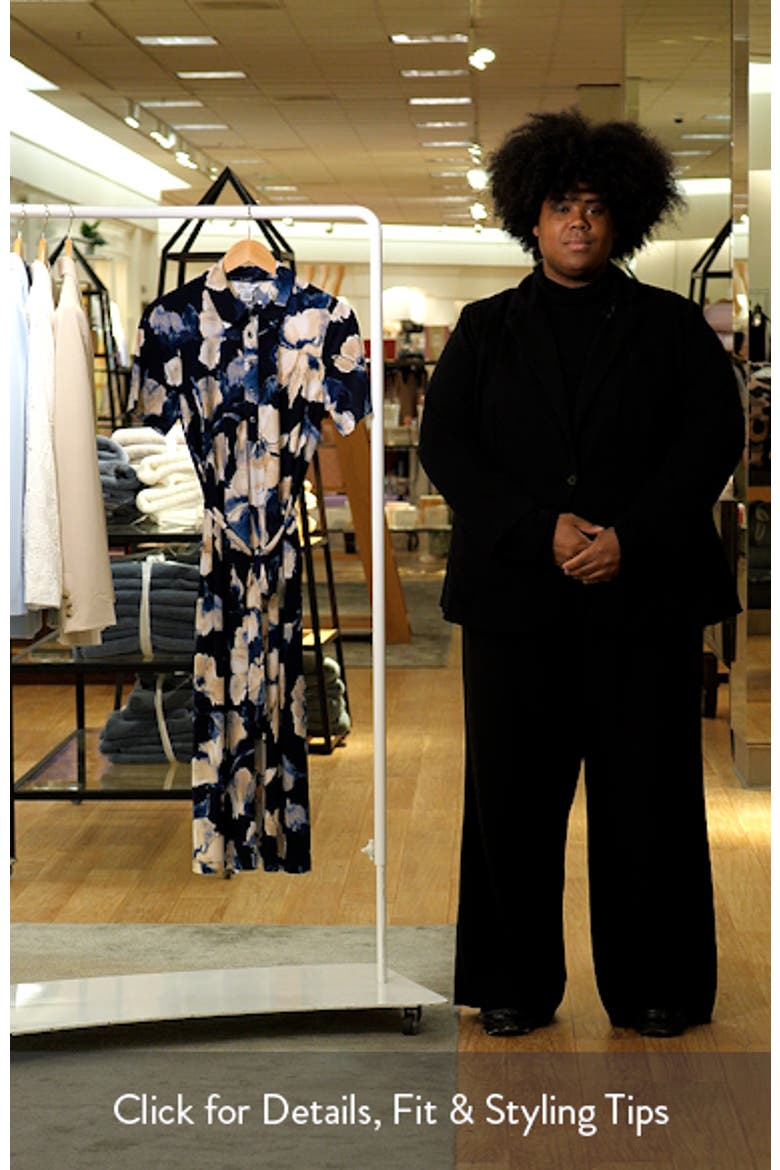 Carmela Beleza Blossom Tie Belt UPF 30+ Shirtdress video