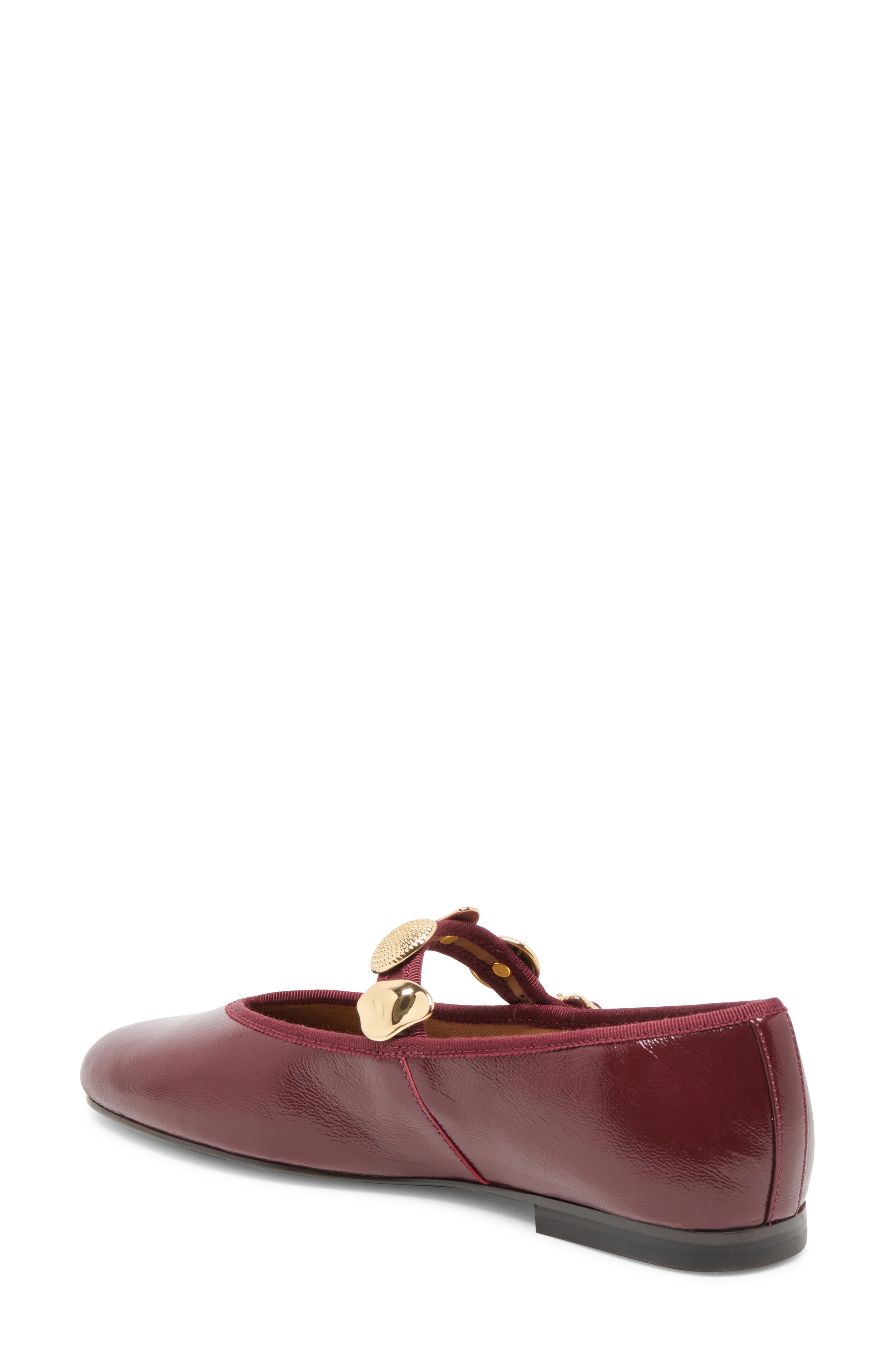 Dolce Vita Relan Mary Jane Ballet Flat, Alternate, color, Oxblood Leather