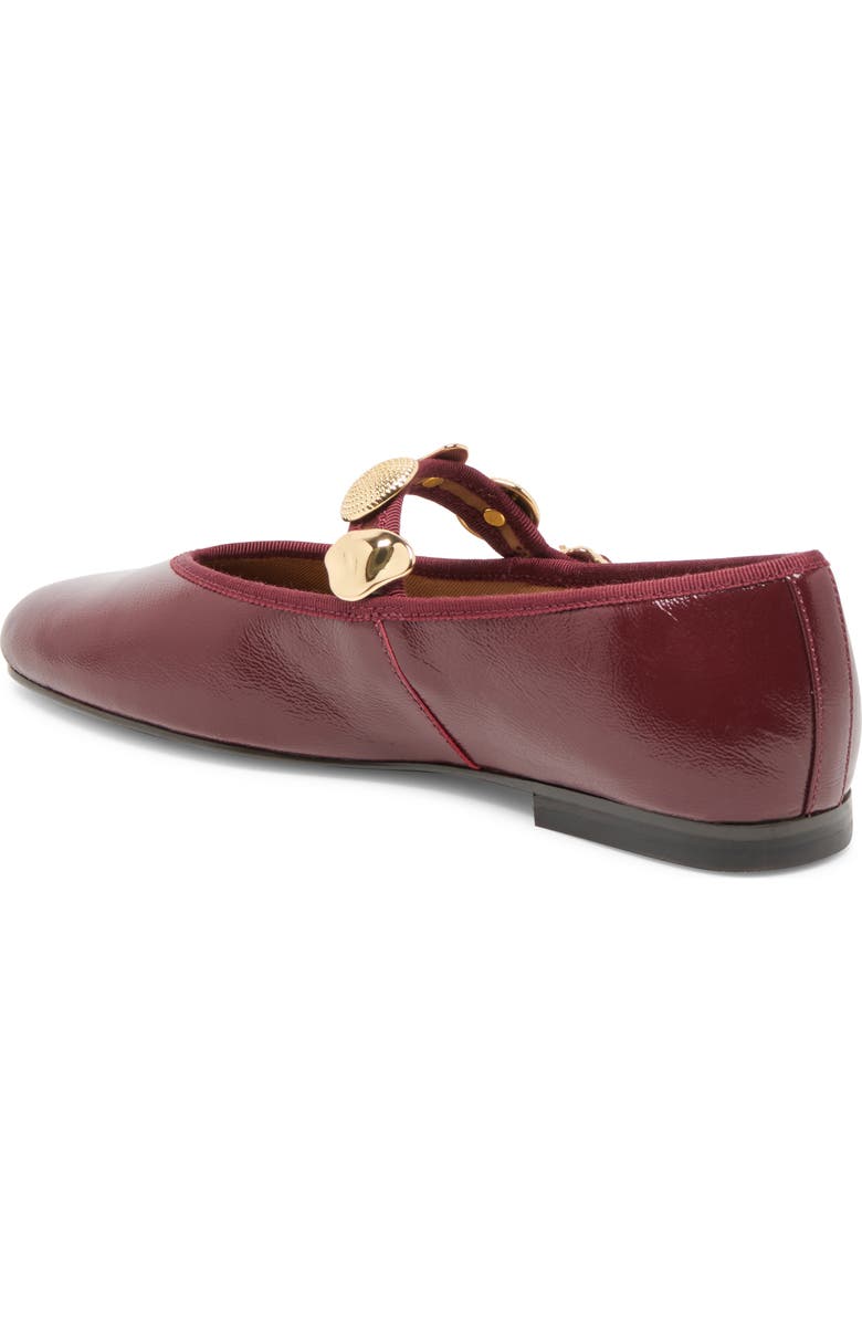 Dolce Vita Relan Mary Jane Ballet Flat, Alternate, color, Oxblood Leather