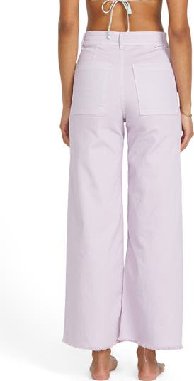 Free Fall Stretch Crop Wide Leg Pants