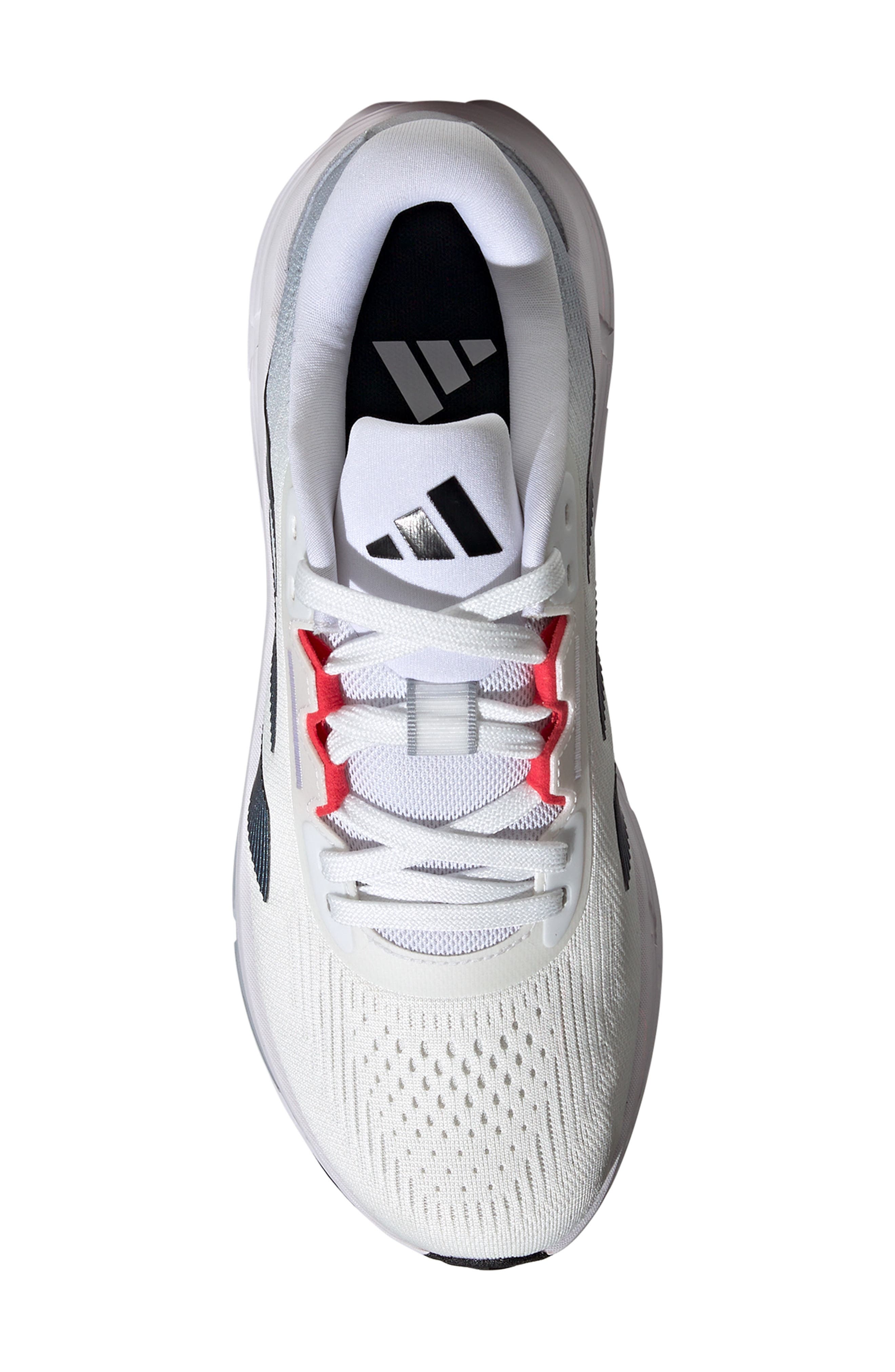 adidas Questar 3 Running Shoe, Alternate, color, White/ Black/ Pure Ruby