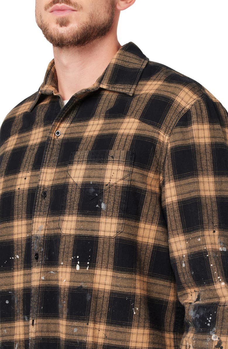 Hudson Jeans Long Sleeve Shirt, Alternate, color, Painter Check