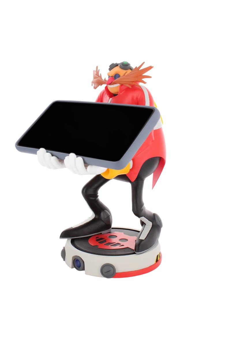 Sonic Dr. Eggman Cable Guys Controller Phone Holder Collectible, Alternate, color, Multicolored