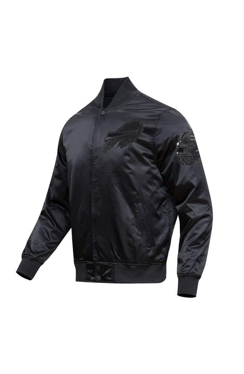 PRO STANDARD Men's Pro Standard Josh Allen Black Buffalo Bills Player Full-Snap Jacket, Alternate, color, Black